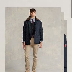 Ralph Lauren Dark Blue Quilted Jacket